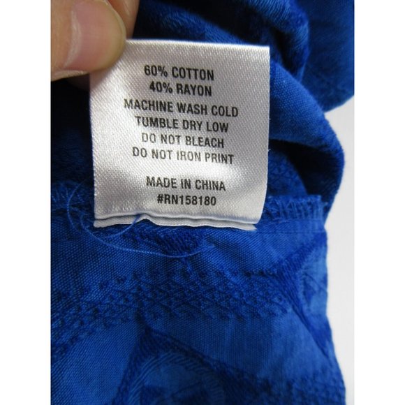 Honor The Gift Shirt Small Button Down Hawaiian Camp Knit Logo Preppy - Picture 11 of 12